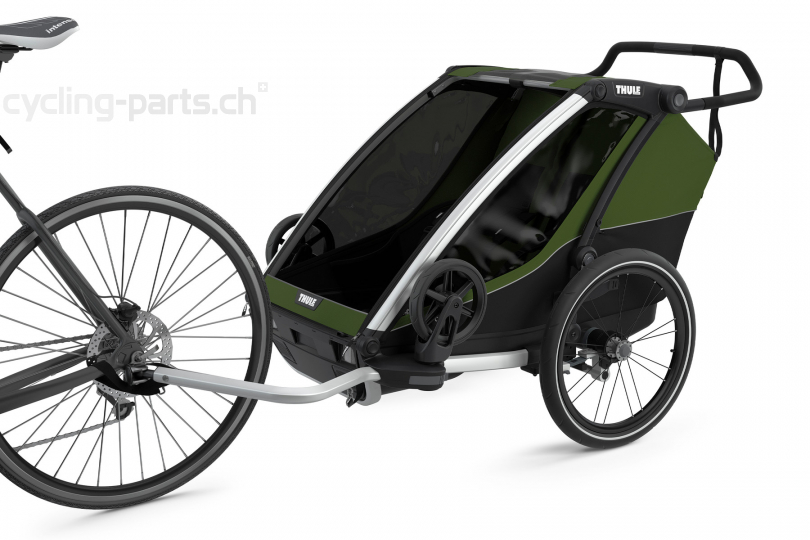 Thule Chariot CAB 2 cypress green-black Kinderanhänger