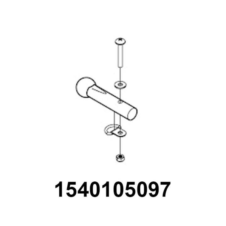 Thule Chariot Kugelelastomer (CH5 Replacement Kit)