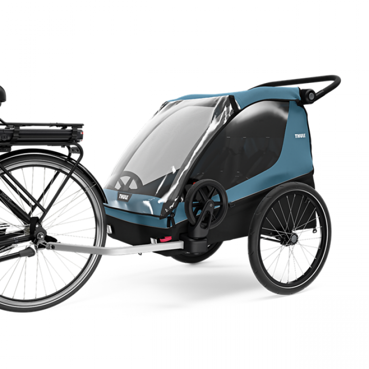 Thule Courier (Kid+Cargo+Dog) Aegean Blue Kinderanhänger