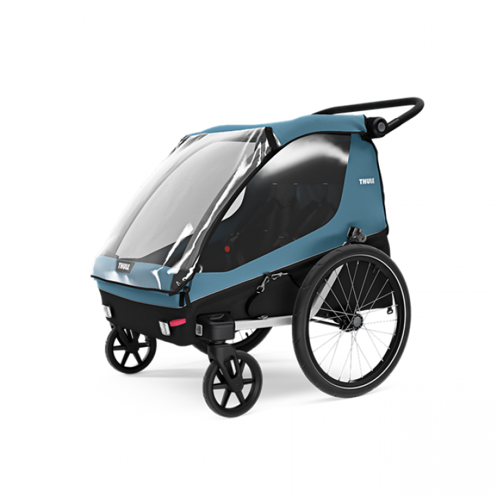 Thule Courier (Kid+Cargo+Dog) Aegean Blue Kinderanhänger