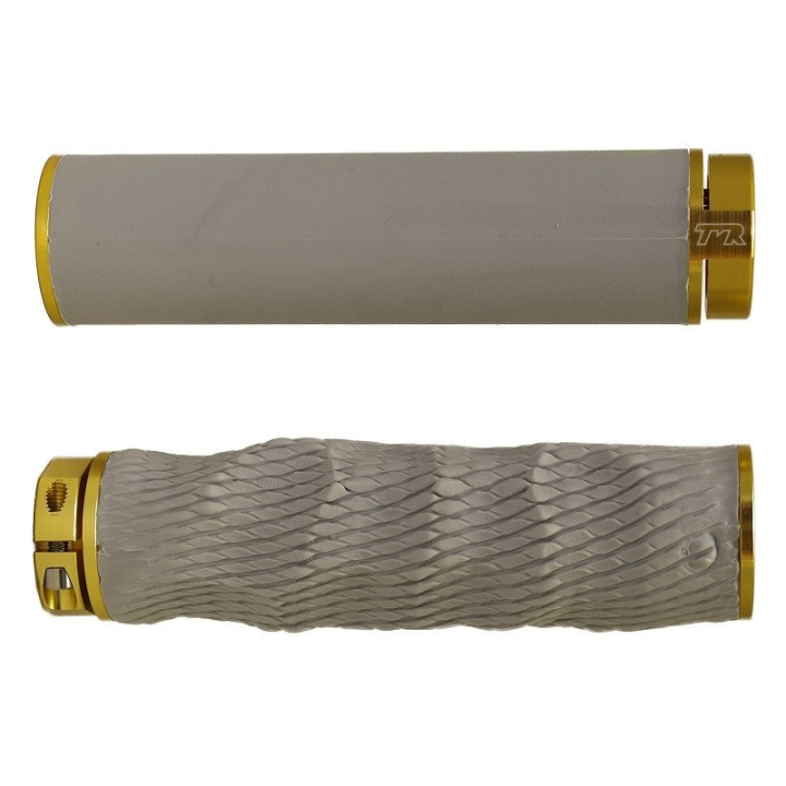 TMR Designs Imprint Grips Premium magnesium/gold Lenkergriffe