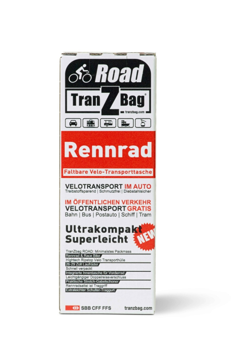 TranZBag Road rot Velo - Transporttasche