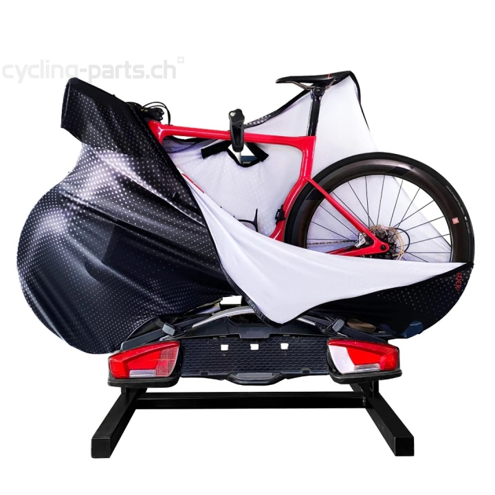 VELOSOCK Full Cover Waterproof For Road Bike Carbon black