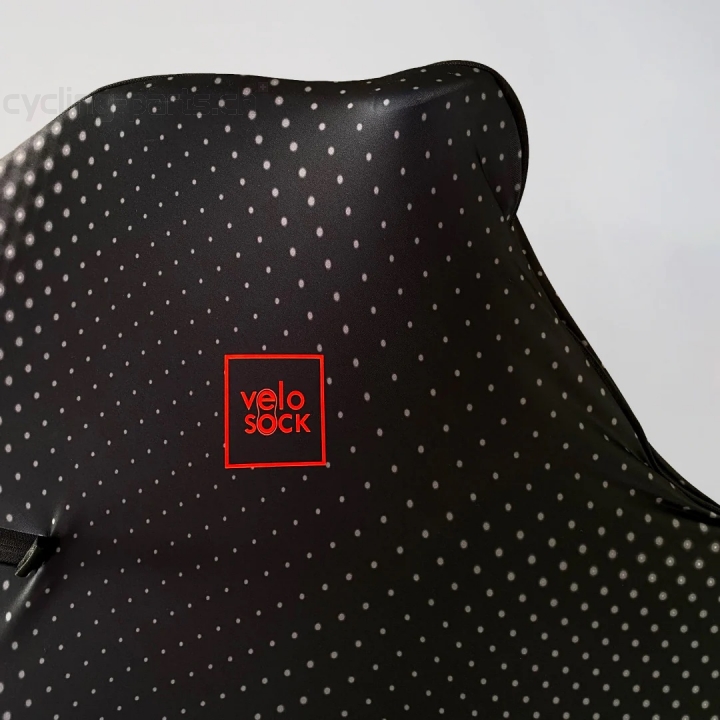 VELOSOCK Full Cover Waterproof For Road Bike Carbon black