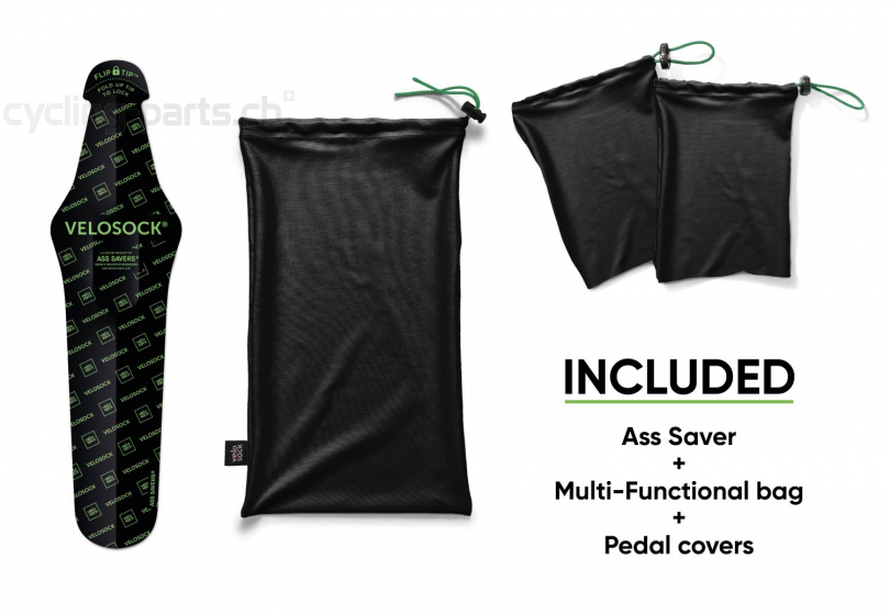 VELOSOCK Full Cover Standard For Triathlon Black Edition