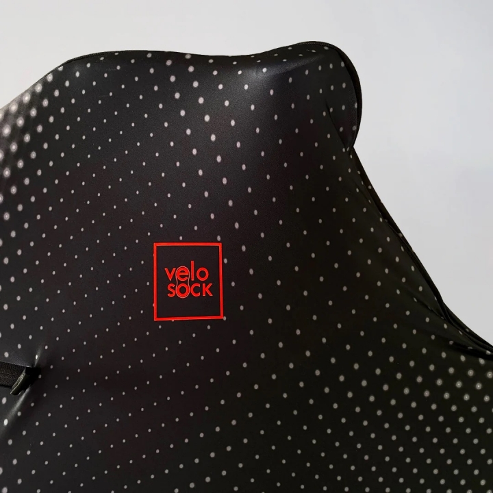 VELOSOCK Full Cover Standard For Road Bike Carbon Black