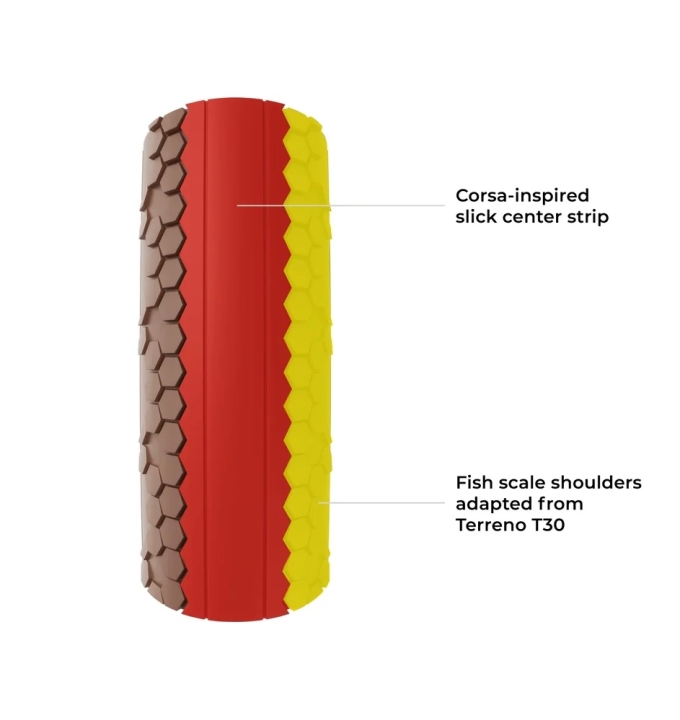 Vittoria Terreno T10 Hardpack Gravel Race Pro TLR E-25 natural brown 700x40 Reifen