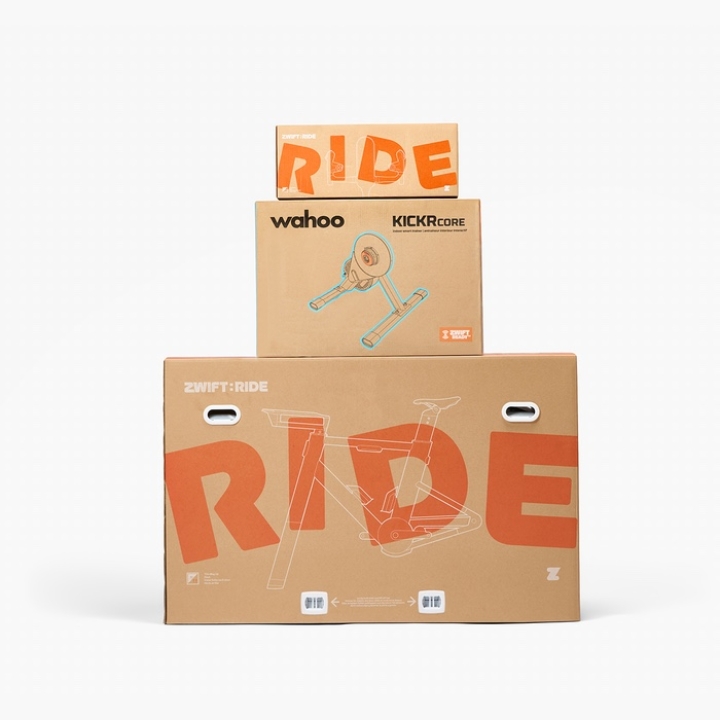wahoo Zwift Ride mit KICKR CORE 2