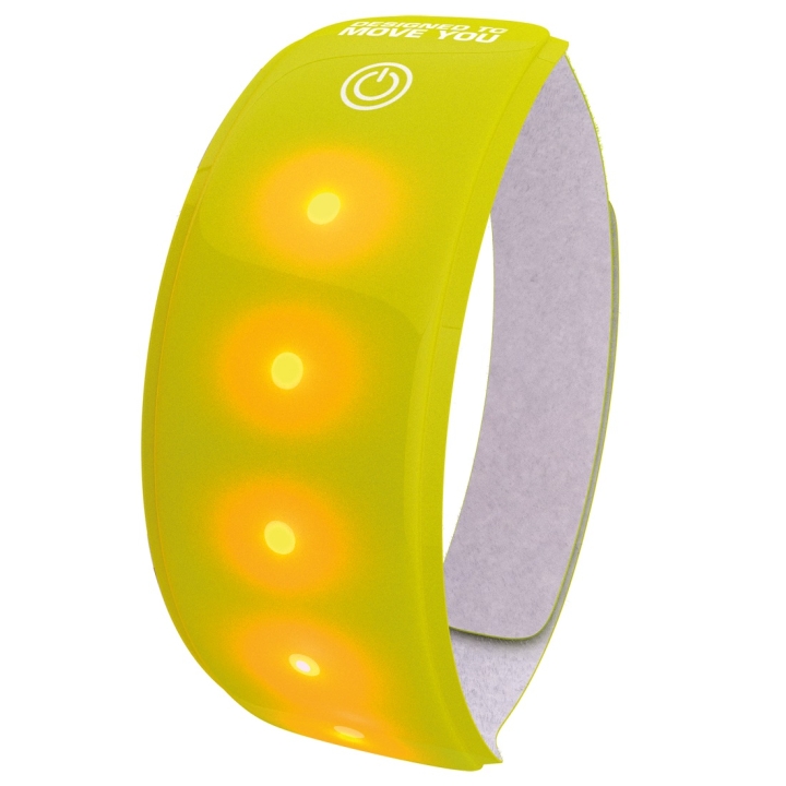 wowow Arm-/Beinband Lightband gelb