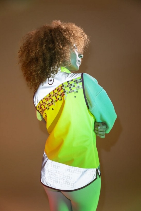 wowow Leuchtweste Damen Amy gelb