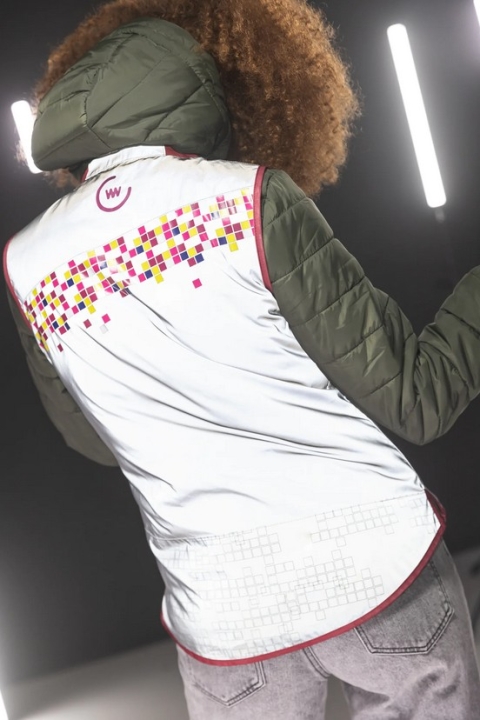 wowow Leuchtweste Damen Amy vollständig reflektierend