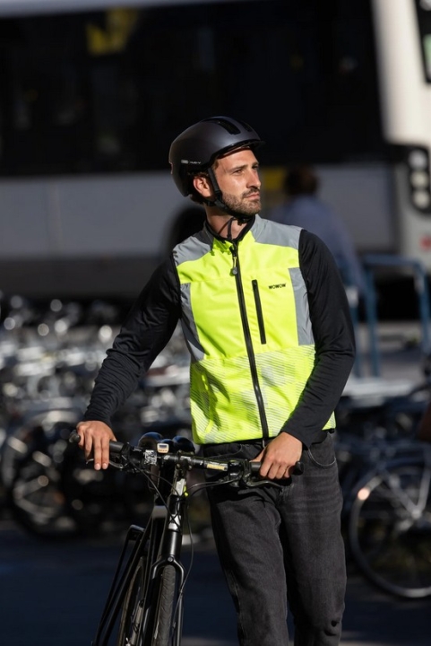 wowow Leuchtweste Tracker gelb