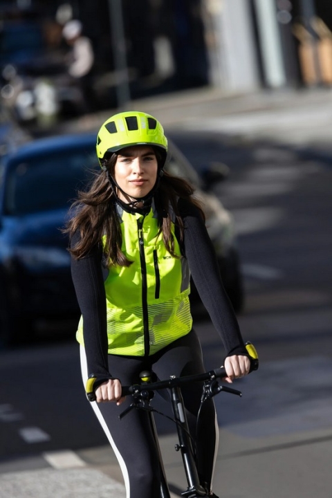 wowow Leuchtweste Tracker gelb