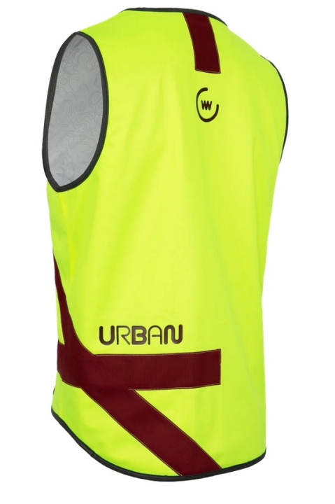 wowow Leuchtweste Urban Citizen gelb und reflektierend