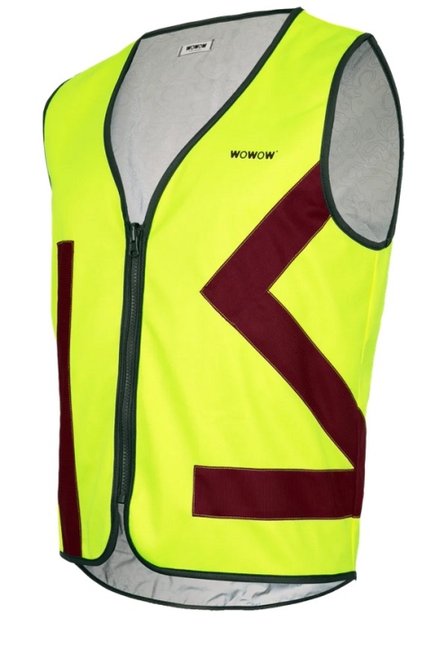 wowow Leuchtweste Urban Citizen gelb und reflektierend