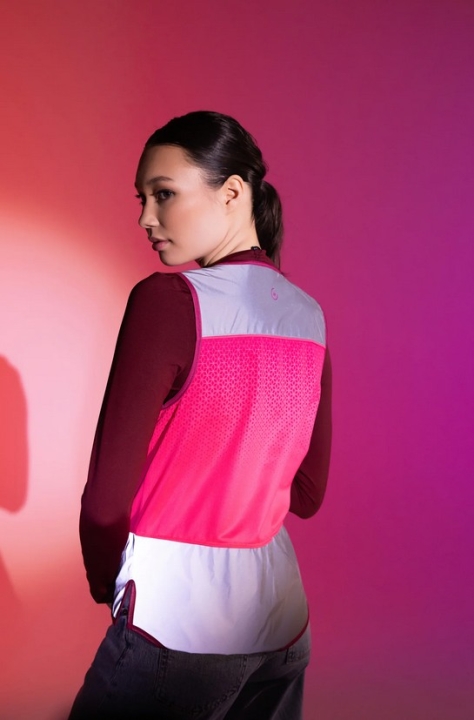 wowow Leuchtweste Damen Yara pink