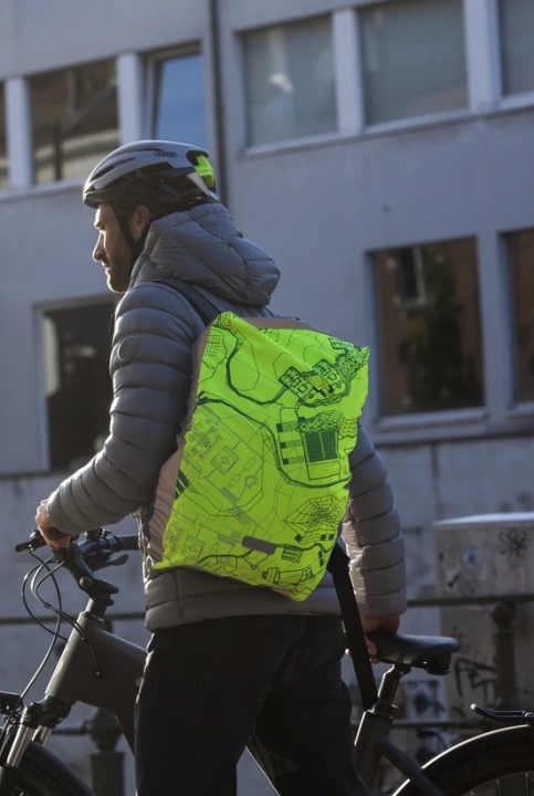 wowow Rucksack Schutzhülle Architect gelb