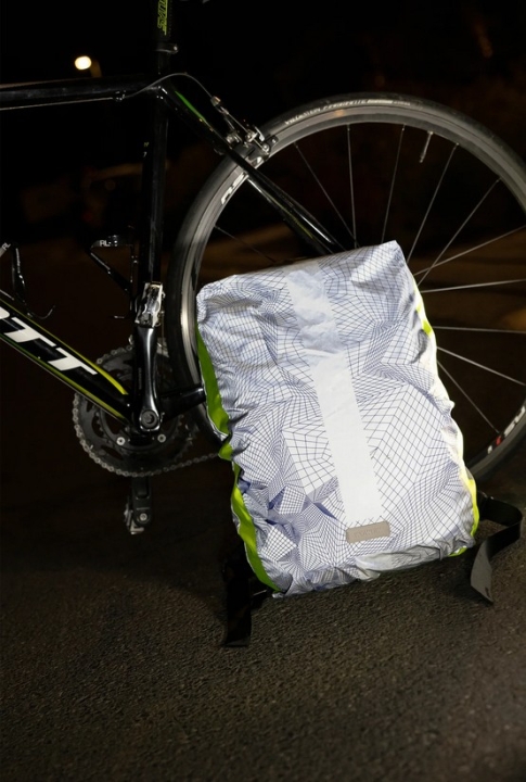 wowow Rucksack Schutzhülle Chunk vollständig reflektierend und gelb