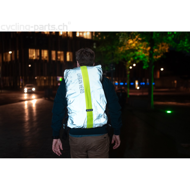 wowow Rucksack Schutzhülle Urban Hero voll reflektierend