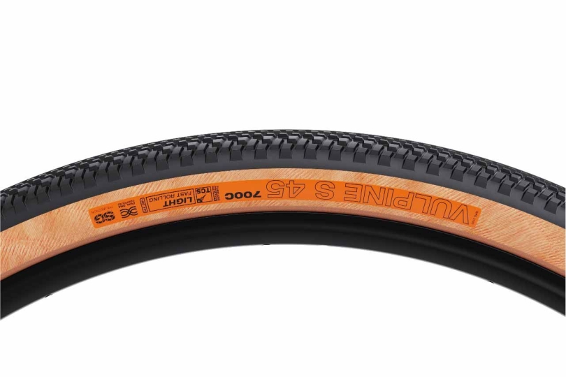 WTB Vulpine S TCS, Light Fast Rolling, Dual DNA SG 120 TPI Tan Wall 700x45 Reifen