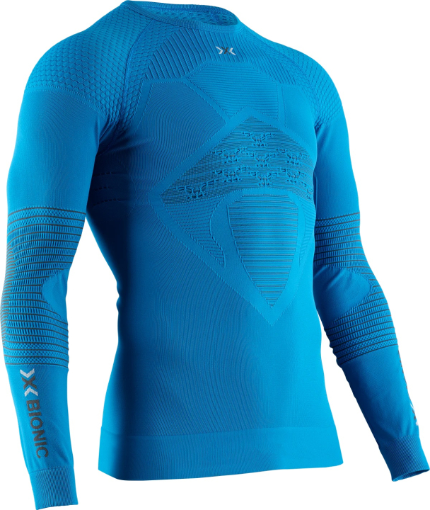 X-Bionic MEN Energizer 4.0 Shirt LG SL teal blue/anthracite langarm Shirt