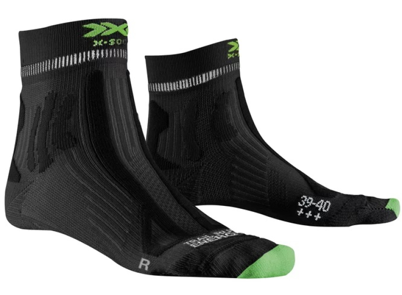 X-SOCKS Men Trail Run Energy 4.0 opal black/effektor green