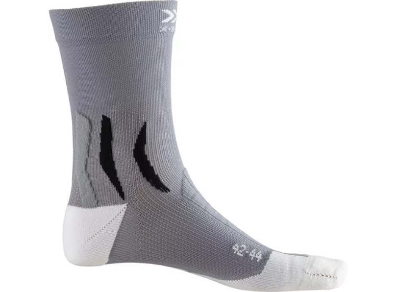 X-SOCKS MTB Control WR arctic white/dolomite grey